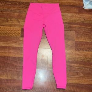 Hot Pink Fabletics 7/8 Leggings